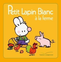 Petit lapin blanc à la ferme - Image principale