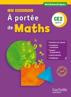 Le nouvel a portée de maths ce2 - livre élève - ed. 2017 - Image principale