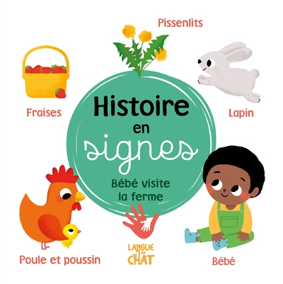 Histoire en signes - bébé visite la ferme - Image principale
