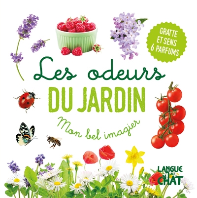 Mon bel imagier des odeurs - les odeurs du jardin (frise herbes) - gratte et sens 6 parfums - Image principale