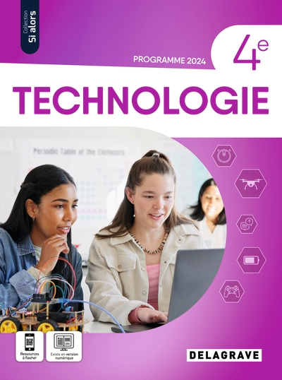 Si alors technologie 4e (2025) - manuel élève - Image principale