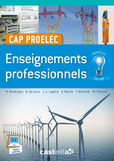 Enseignements professionnels cap proelec (2015) - manuel élève - Image principale