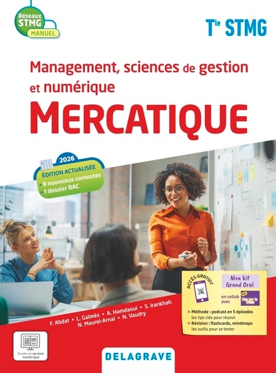 Réseaux stmg - mercatique tle stmg (2026) - manuel élève - Image principale