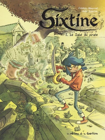 Sixtine - tome 3 - le salut du pirate - Image principale