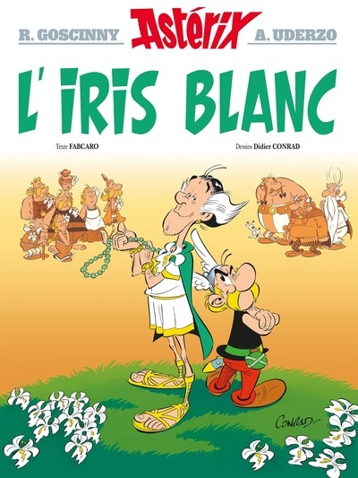 Astérix - tome 40 - l'iris blanc - Image principale