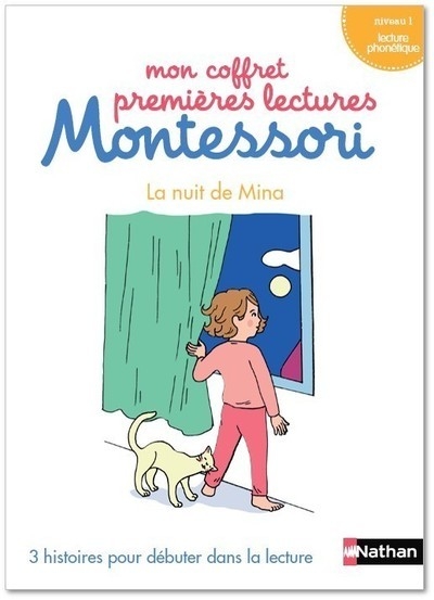 Mon coffret premières lectures montessori - la nuit de mina - niveau 1 - Image principale
