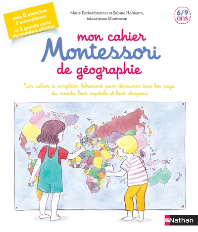 Mon cahier montessori de géographie - Image principale