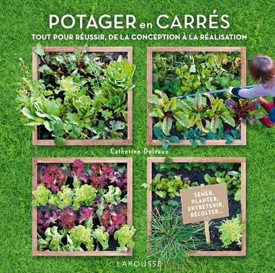 Potager en carrés - créer et entretenir vos carrés mois par mois - Image principale