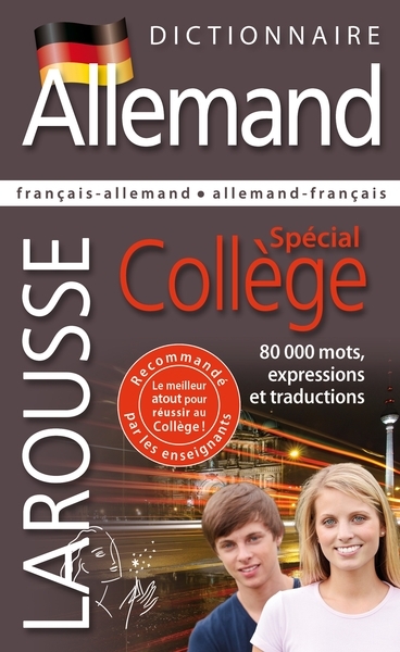 Dictionnaire allemand - spécial collège - Image principale