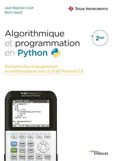 Algorithmique et programmation en python - Image principale