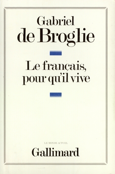 Le français, pour qu'il vive - Image principale