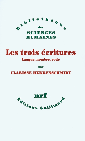 Les trois écritures - Image principale