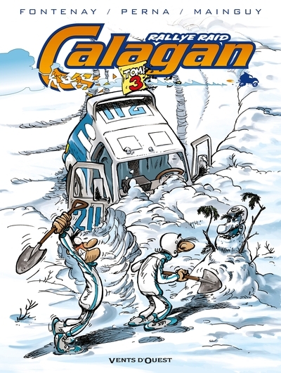 Calagan - rallye raid - tome 03 - Image principale