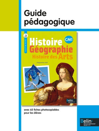 Histoire-géographie - histoire des arts cm1 guide pédagogique - Image principale