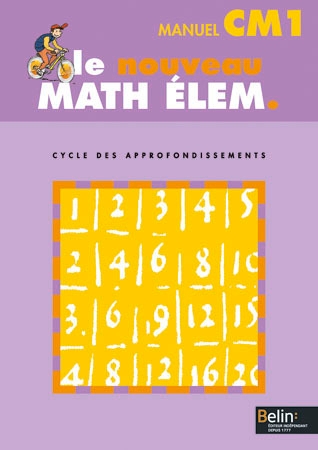 Le nouveau math élem. cm1 - Image principale