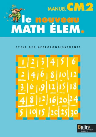 Le nouveau math élem. cm2 - Image principale