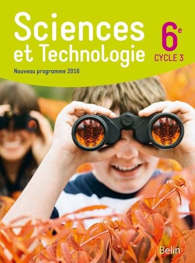 Sciences et technologie 6e (cycle 3), 2016 - Image principale