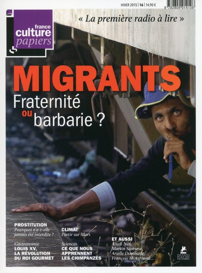 France culture papiers - numéro 16 - hiver 2015 - Image principale