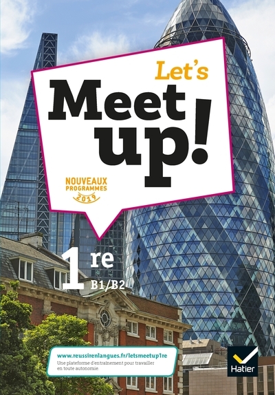 Let's meet up ! - anglais 1re éd. 2019 - livre élève - Image principale