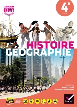 Histoire-géographie 4e éd. 2016 - manuel de l'élève - Image principale