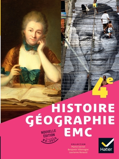 Histoire-géographie-emc 4e - ed 2022 - livre élève - Image principale