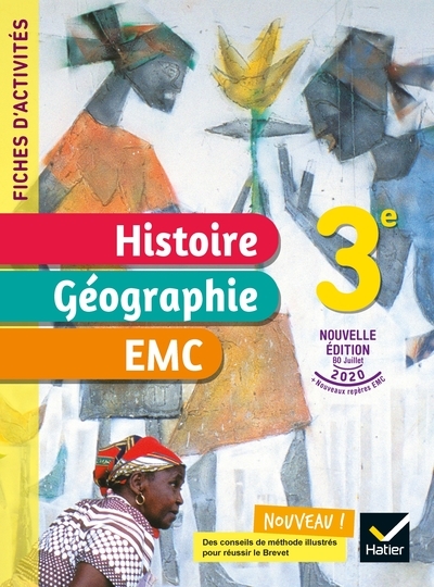 Fiches d'activités histoire-géographie-emc 3e - ed. 2021 - cahier élève - Image principale