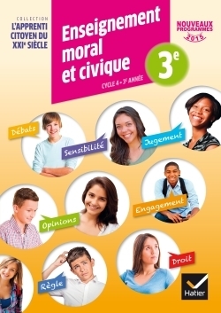 L'apprenti citoyen du xxie siècle enseignement moral et civique 3e éd. 2016 - cahier de l'élève - Image principale