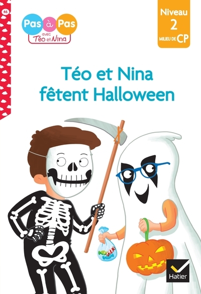 Téo et nina milieu de cp niveau 2 - téo et nina fêtent halloween - Image principale