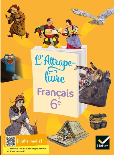 L'attrape-livre - français 6e - ed 2021 - livre élève - Image principale
