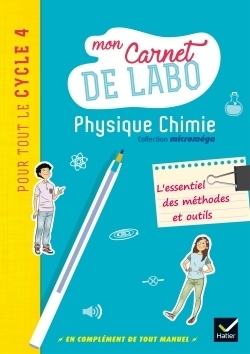 Microméga - physique-chimie cycle 4 éd. 2017 - mon carnet de labo - Image principale