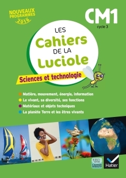 Les cahiers de la luciole - sciences cm1 éd. 2017 - Image principale