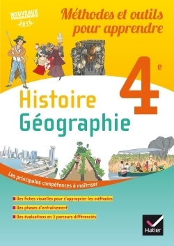 Méthodes et outils pour apprendre - histoire-géographie 4e éd. 2017 - cahier élève - Image principale