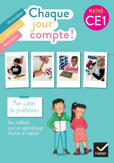 Chaque jour compte - maths ce1 ed. 2023 - cahier de problèmes - Image principale
