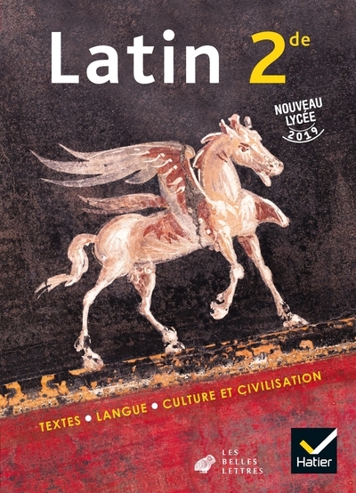 Latin 2de - éd. 2019 - livre de l'élève - Image principale