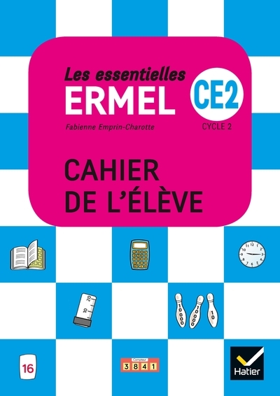 Les essentielles ermel - maths ce2 éd. 2019 - cahier de l'élève - Image principale