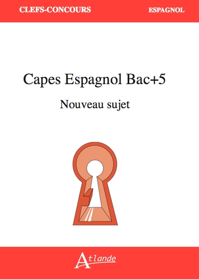 Capes espagnol bac+5 nouveau sujet - Image principale