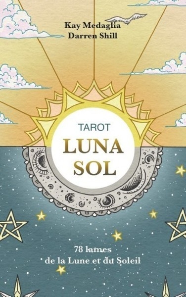 Coffret tarot luna sol - 78 lames de la lune et du soleil - Image principale