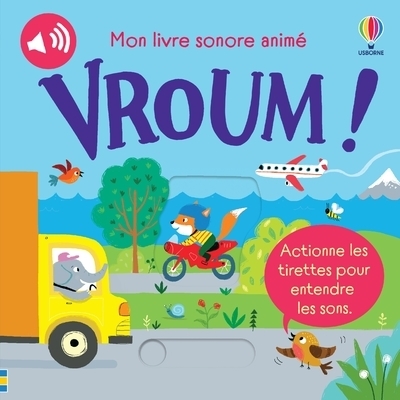 Vroum ! - mon livre sonore animé - dès 6 mois - Image principale