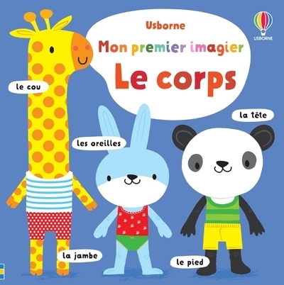 Le corps - mon premier imagier - Image principale