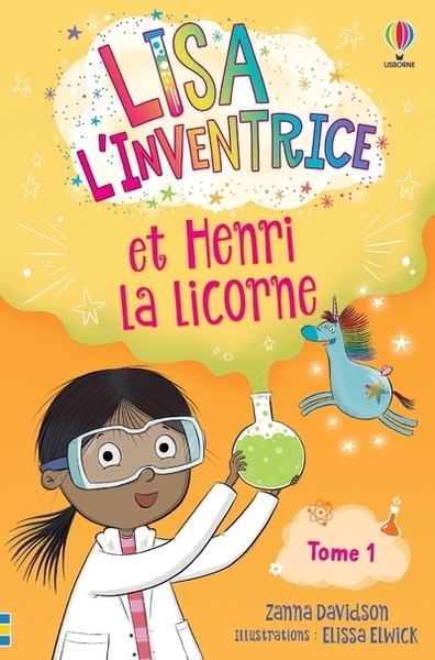 Lisa l'inventrice - tome 1 lisa l'inventrice et henri la licorne - dès 6 ans - Image principale