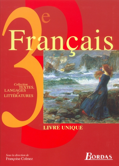 Francais 3eme livre unique manuel 2003 - Image principale