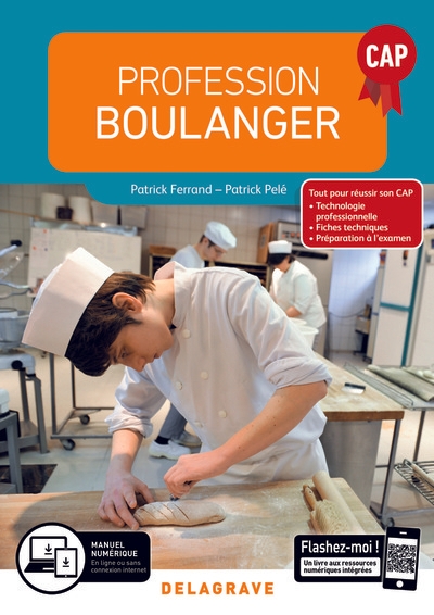 Profession boulanger cap (2019) - manuel élève - Image principale