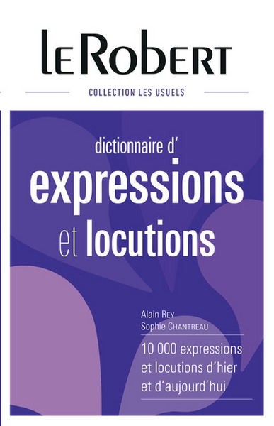 Dictionnaire d'expressions et locutions - relié - Image principale