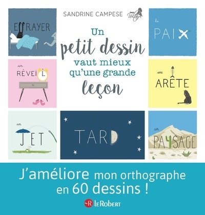 Un petit dessin vaut mieux qu'une grande leçon - 60 mots illustrés pour ne plus faire de fautes - Image principale