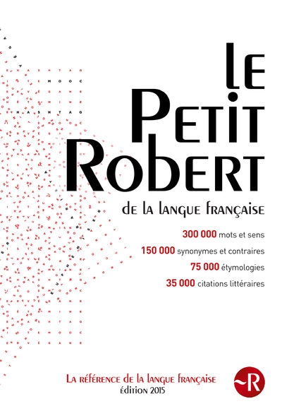 Le petit robert de la langue francaise 2015 - Image principale