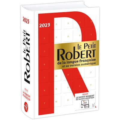 Le petit robert de la langue française et sa version numérique - 2023 - Image principale