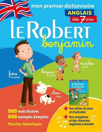 Le robert benjamin anglais - dès 7 ans - cp-ce - Image principale