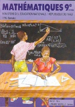 Mathématiques, 9e année, livre de l'élève, mali - Image principale