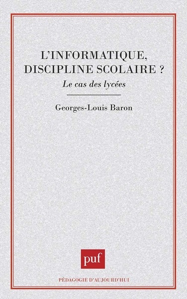 Informatique discipline scolaire ? - Image principale