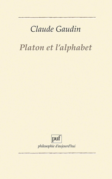 Platon et l'alphabet - Image principale
